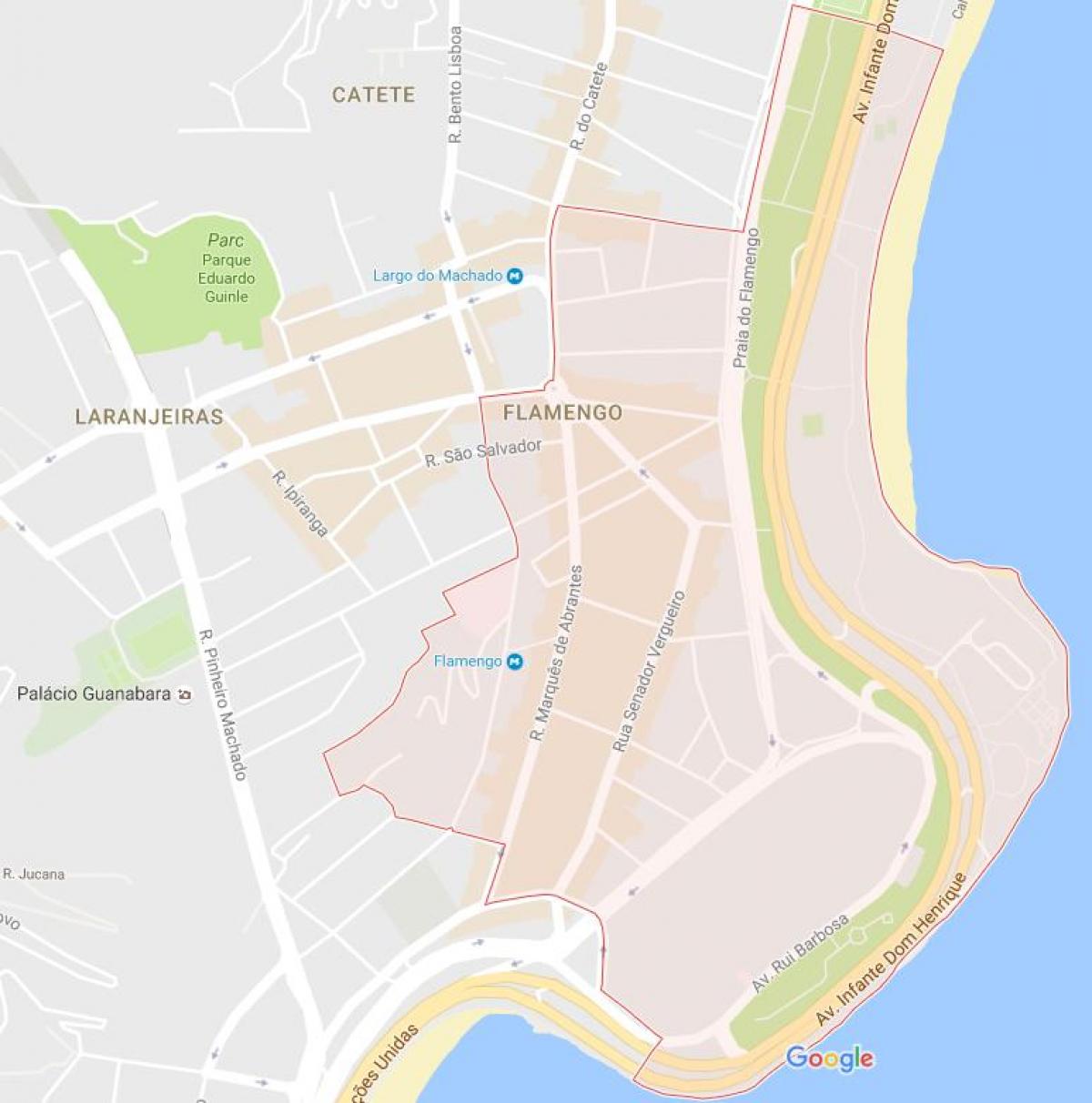 Karte von Flamengo