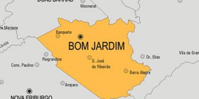 Karte von Bom Jardim Gemeinde