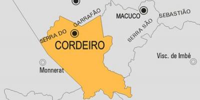 Karte von Cordeiro Gemeinde