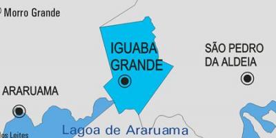 Karte von Iguaba Grande Gemeinde