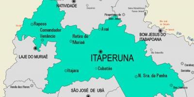 Karte der Gemeinde Itaperuna