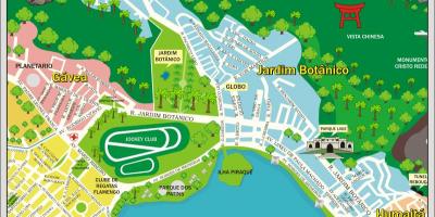 Karte von Jockey Club Brasileiro