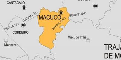 Karte von Macuco Gemeinde