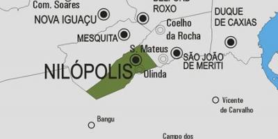 Karte von Nilópolis Gemeinde