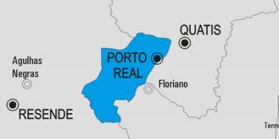 Karte von Porto Real Gemeinde