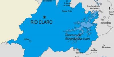 Karte von Rio Claro Gemeinde