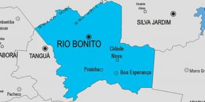 Karte von Rio das Flores Gemeinde