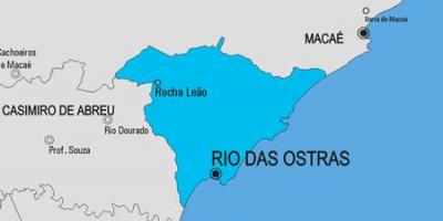 Karte von Rio de Janeiro Gemeinde