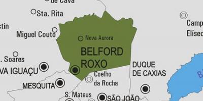 Karte von Roxo Belford ' Gemeinde