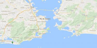 Karte von Strand von Barra da Tijuca