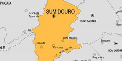 Karte von Sumidouro Gemeinde