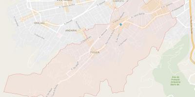 Karte von Tijuca