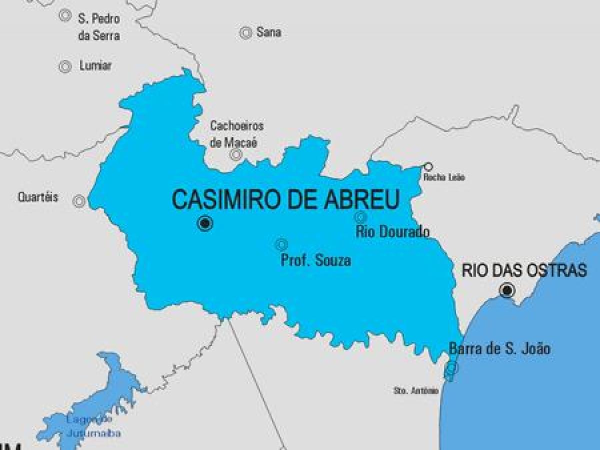 Karte von Carmo Gemeinde