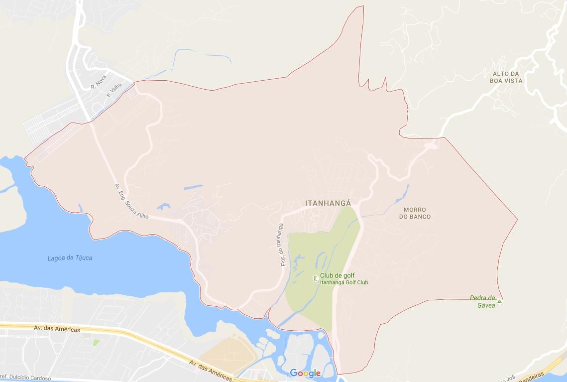 Karte von Itanhangá