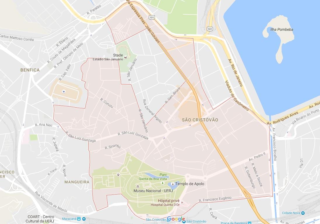 Karte von São Cristóvão