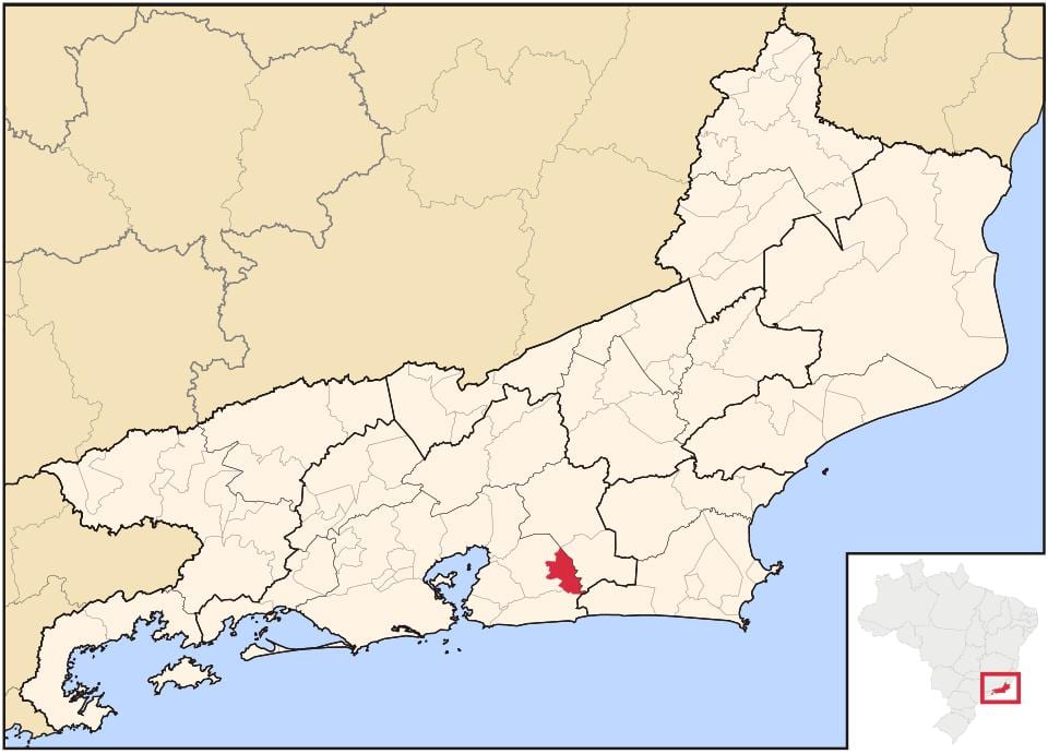 Karte von Tanguá