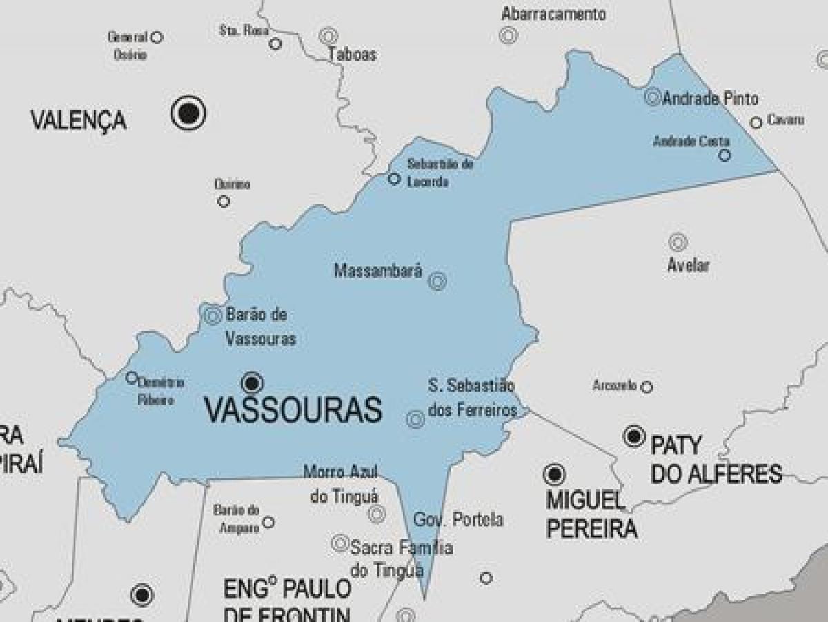 Karte von Varre-Sai-Gemeinde