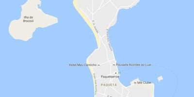 Karte von bairro Paquetá