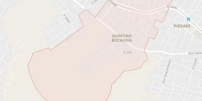 Karte von Quintino Bocaiúva