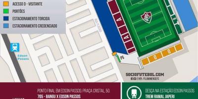 Karte von Stadion Giulite Coutinho