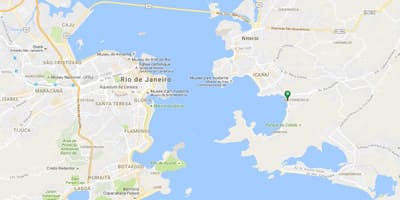 Karte von Strand São Francisco