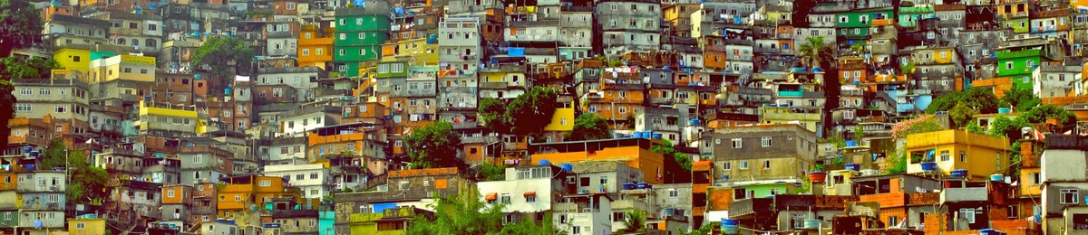 Rio de Janeiro-Karten von Favelas